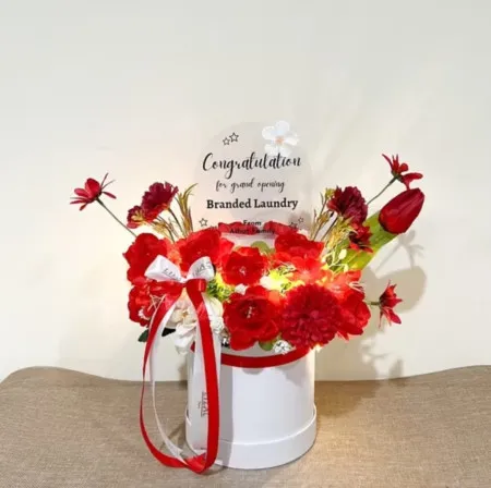 Bloom Box Akrilik Ucapan Grand Opening Salemba